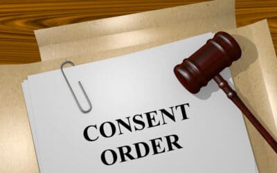 Consent Order: Agreements to Settle a Case